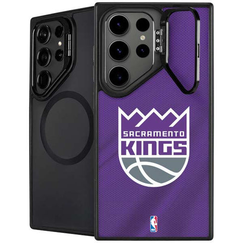 NBA Sacramento Kings Jersey Galaxy S25 Ultra Kickstand Case